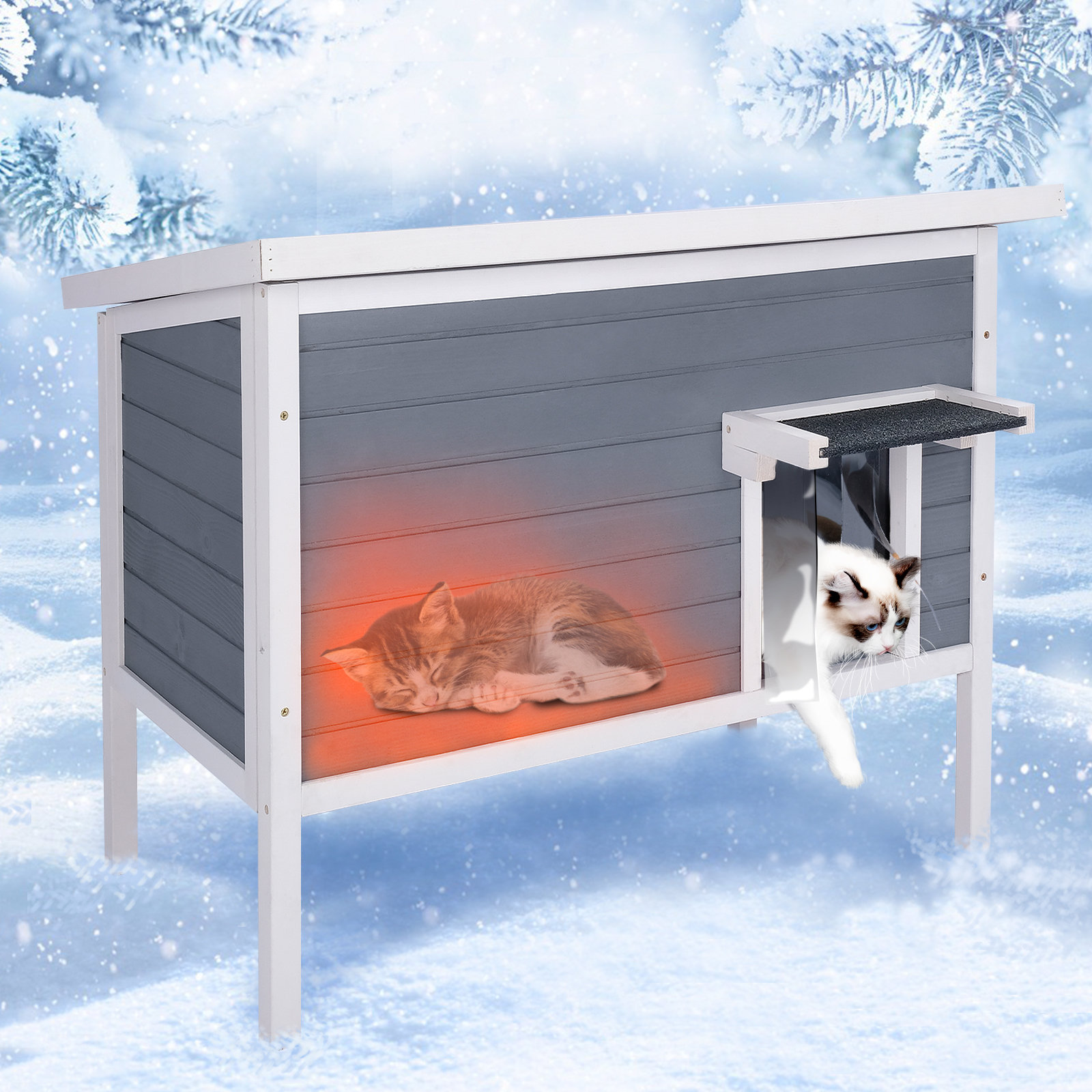 Outdoor cat enclosure for winter best sale